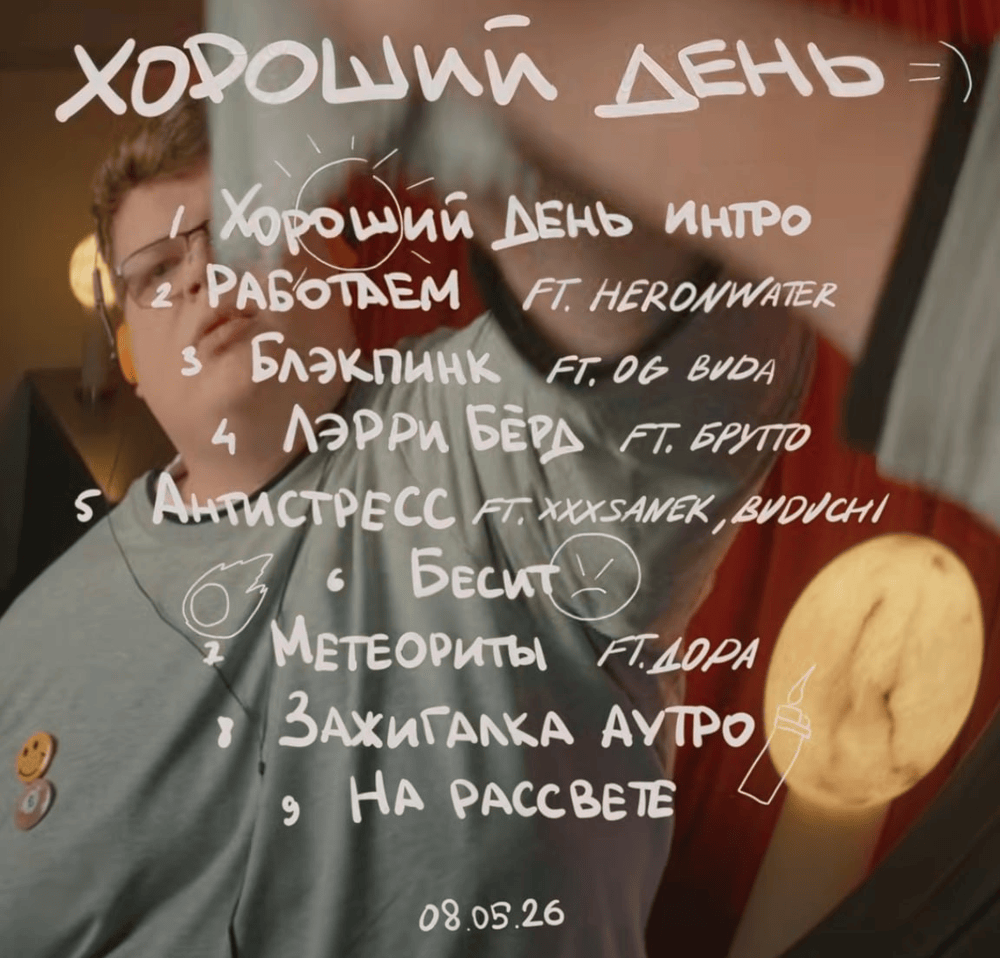 Треклист альбома «хороший день»