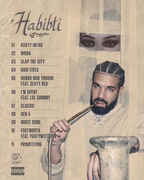Треклист альбома «Habibti»