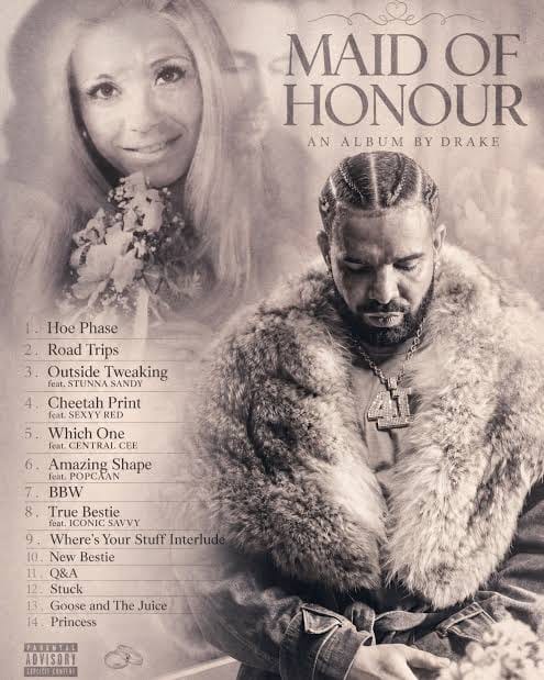 Треклист альбома «Maid of Honour»