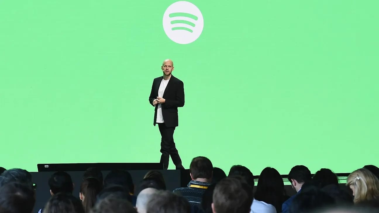 Даниэль Эк на конференции Spotify