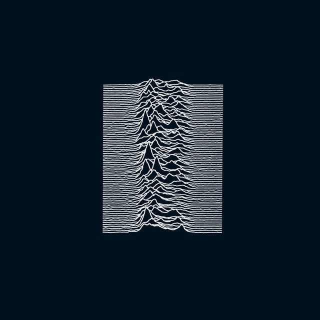 Обложка Joy Division «Unknown Pleasures»