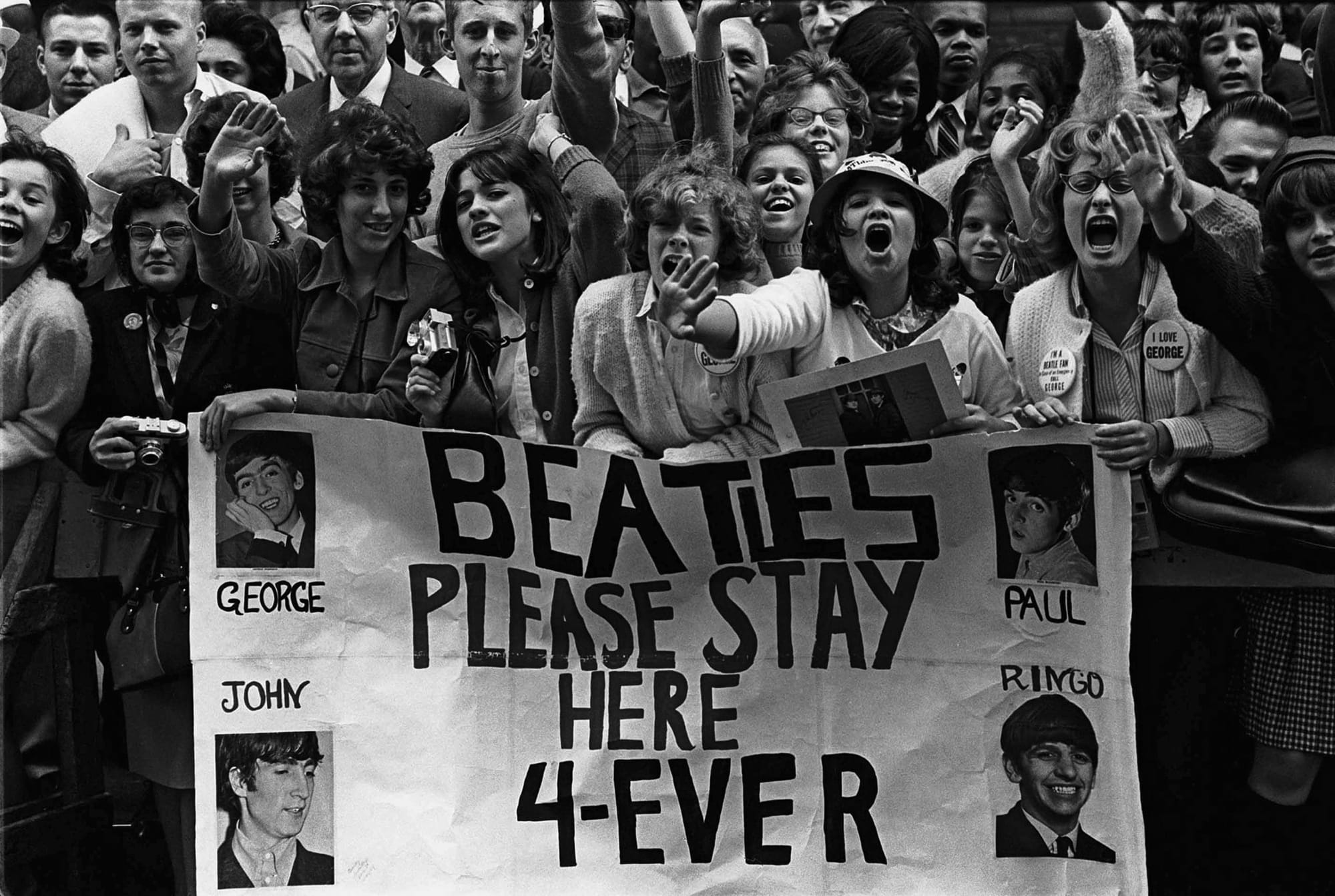 Фанаты группы The Beatles, 1964