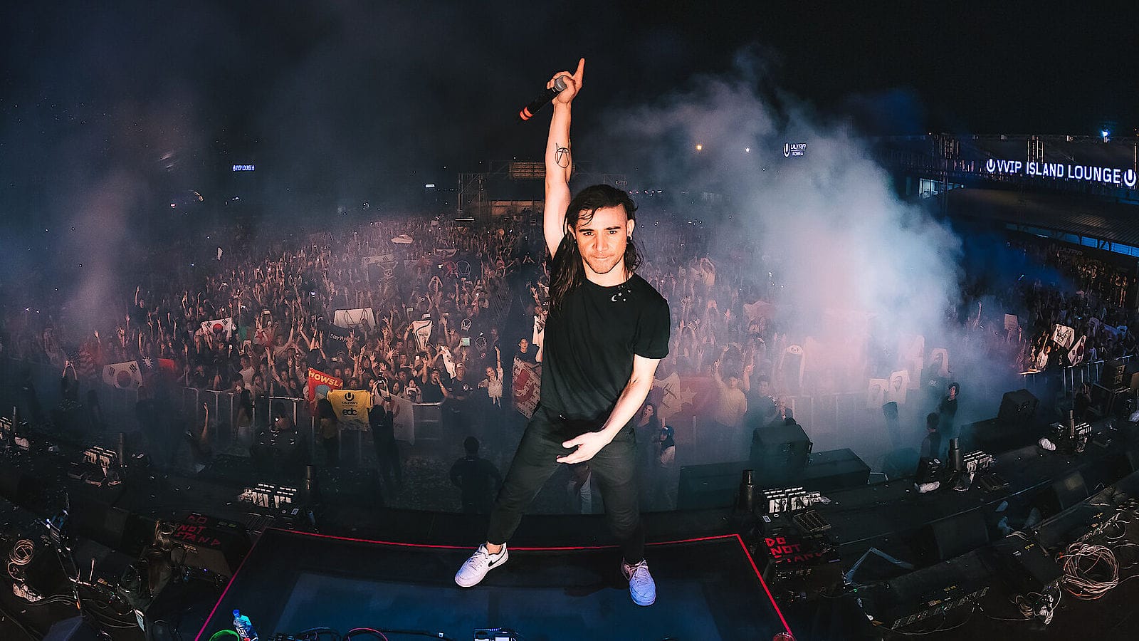 Концерт Skrillex