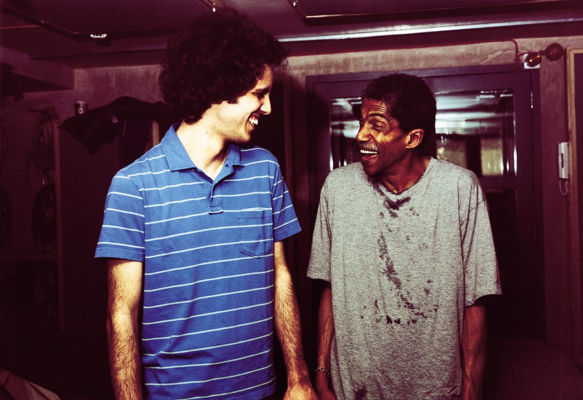 Фотография Four Tet и Стива Рида