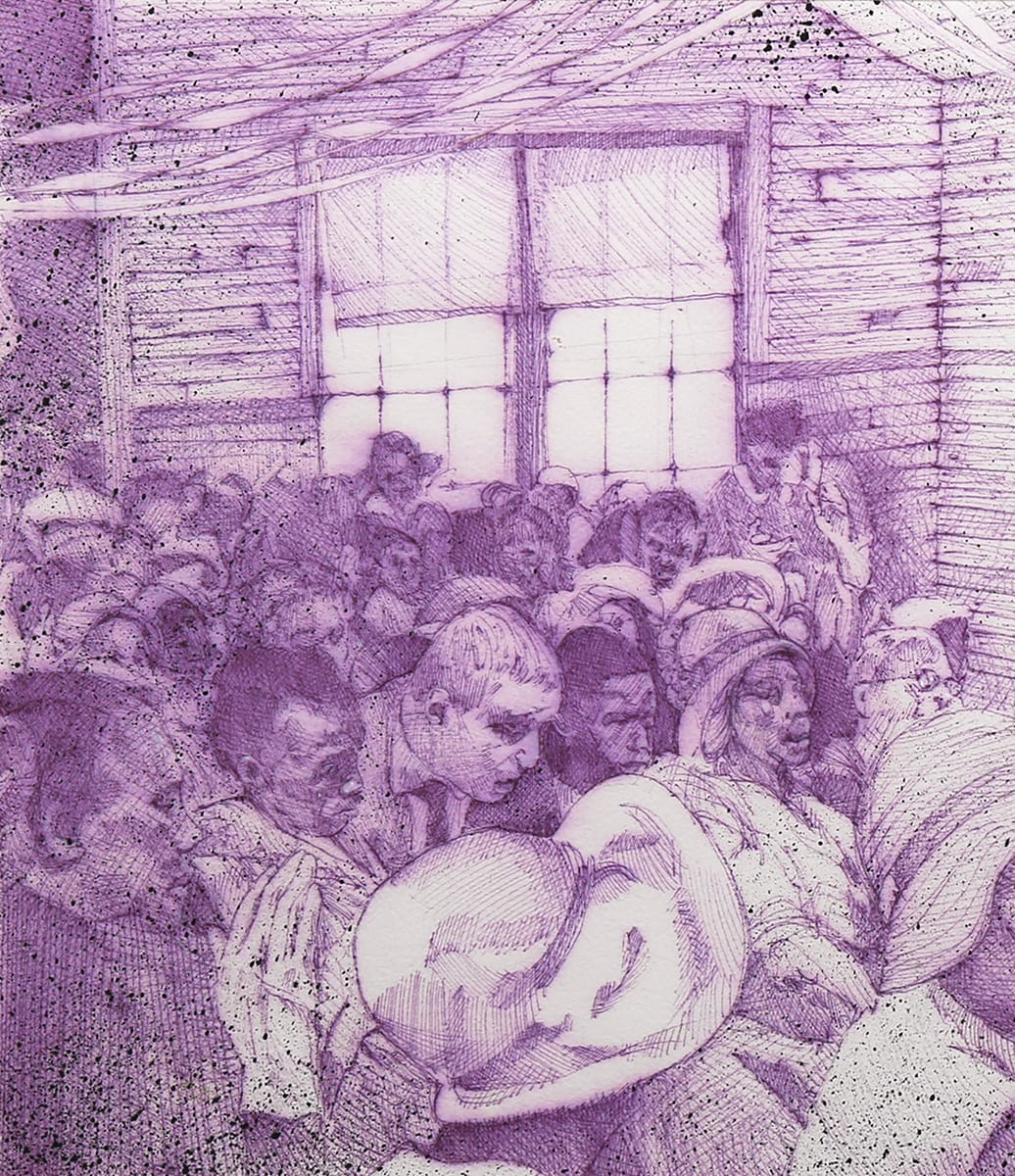 Иллюстрация к роману «Шум и ярость» (1980)