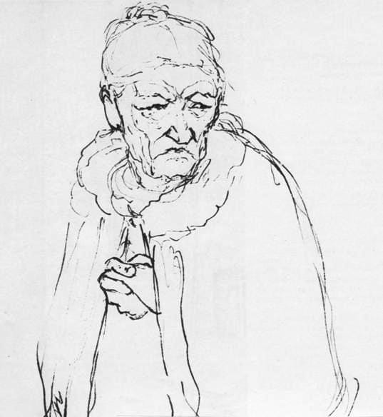 Процентщица, П. Боклевский, начало 80-х годов XIX века