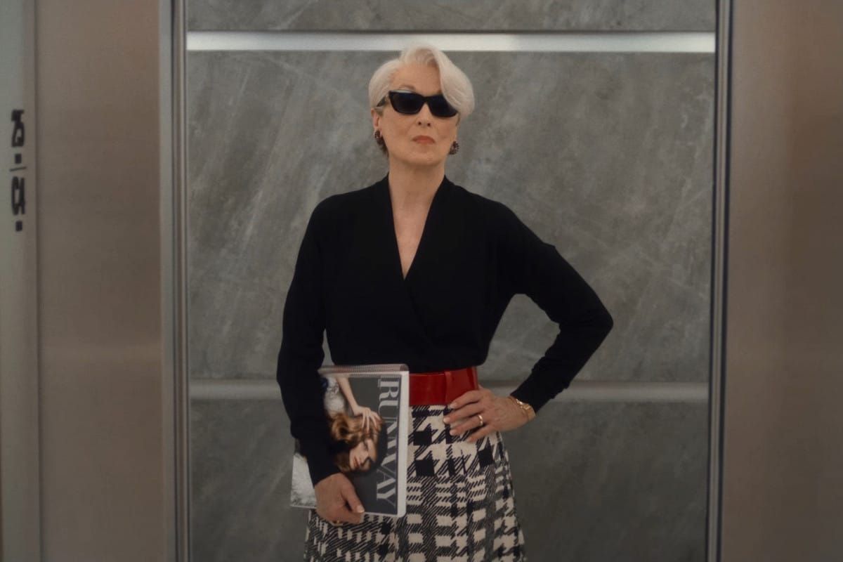 Кадр из фильма «Дьявол носит Prada 2»