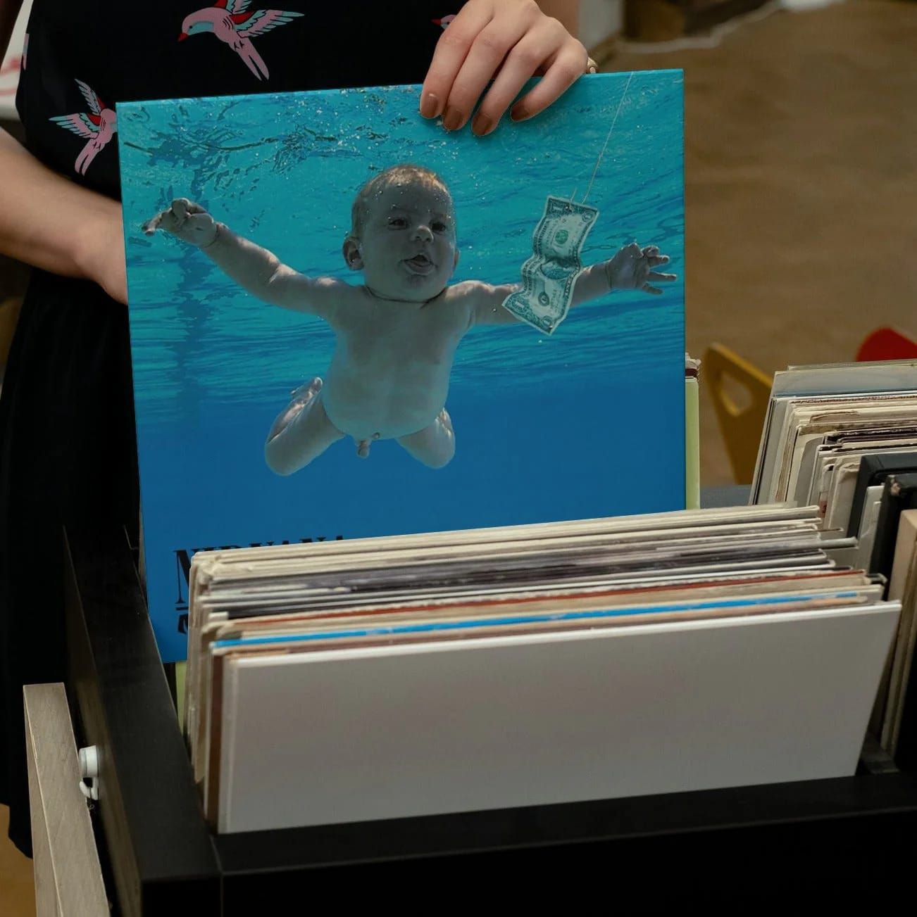 Обложка альбома Nirvana «Nevermind»