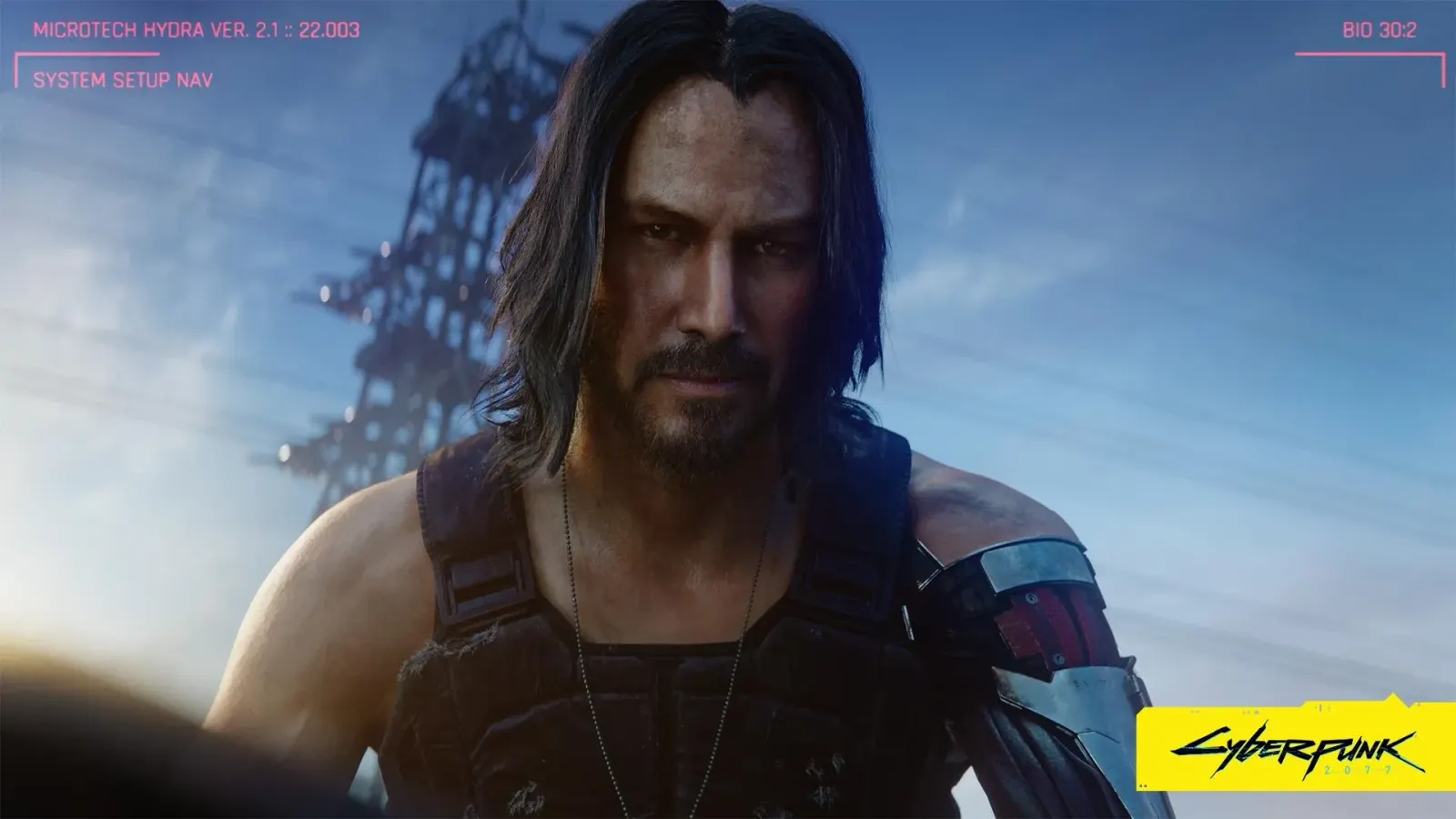 Киану Ривз в Cyberpunk 2077