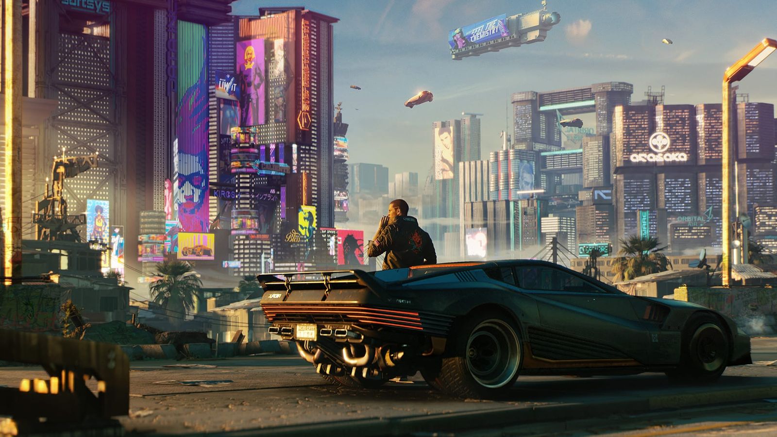 Кадр из игры Cyberpunk 2077