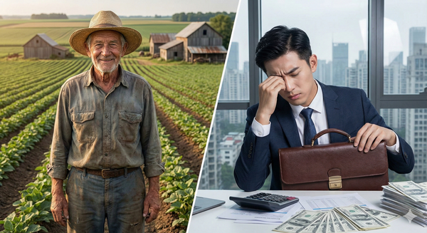 무학(無學)의 부자 부모, 명문대 전문직 가난한 아들