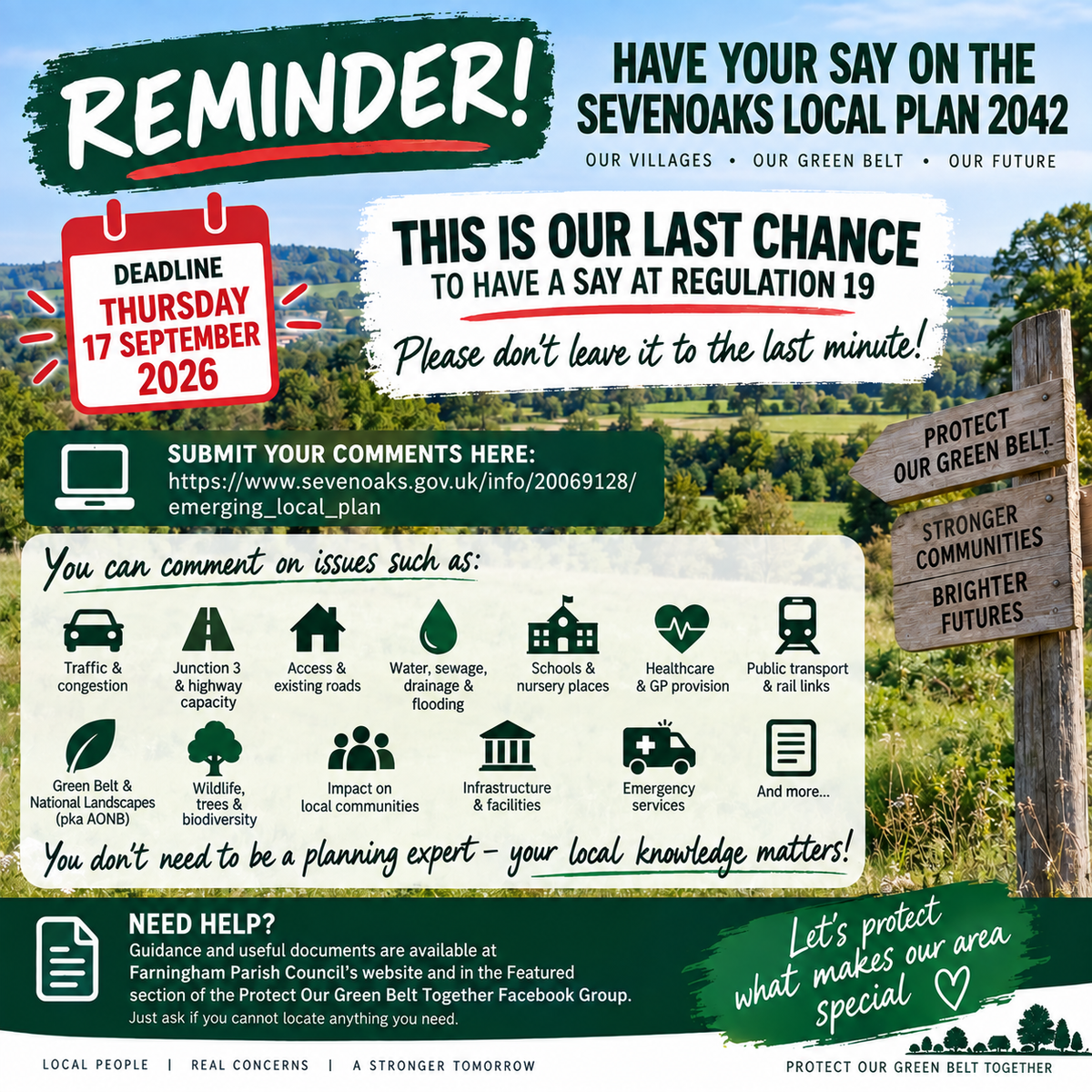 Important Dates - Regulation 19