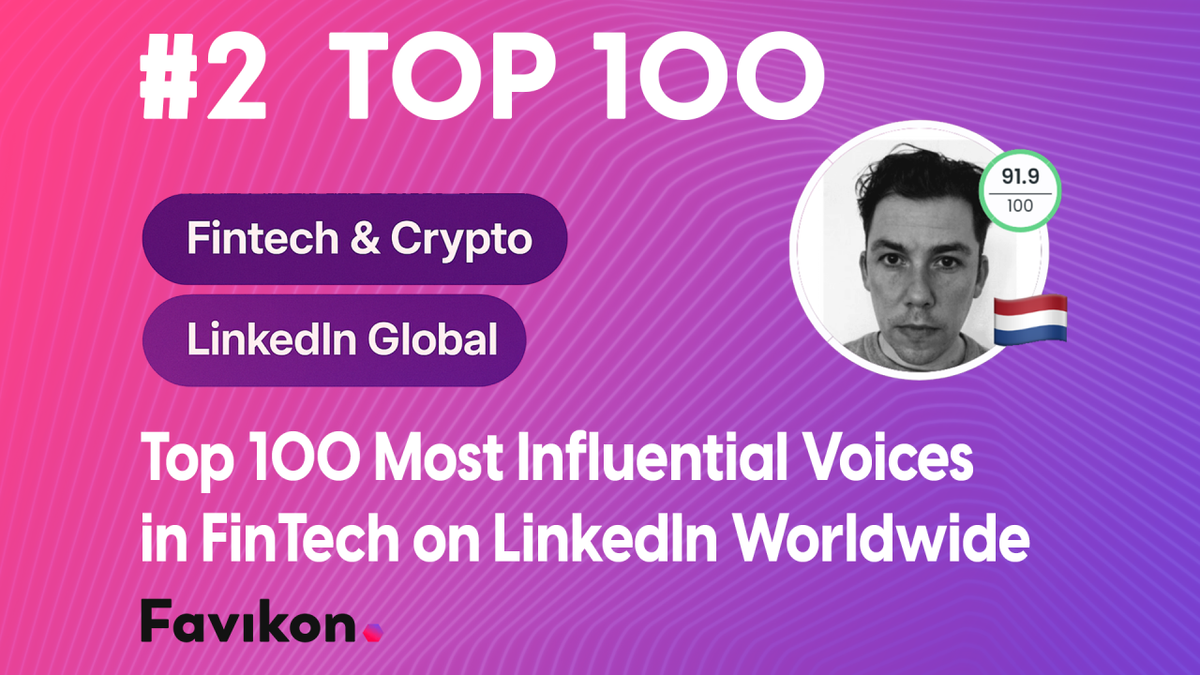 Top 100 FinTech Voices You Should Follow – Spoiler alert: I’m One of Them 😉
