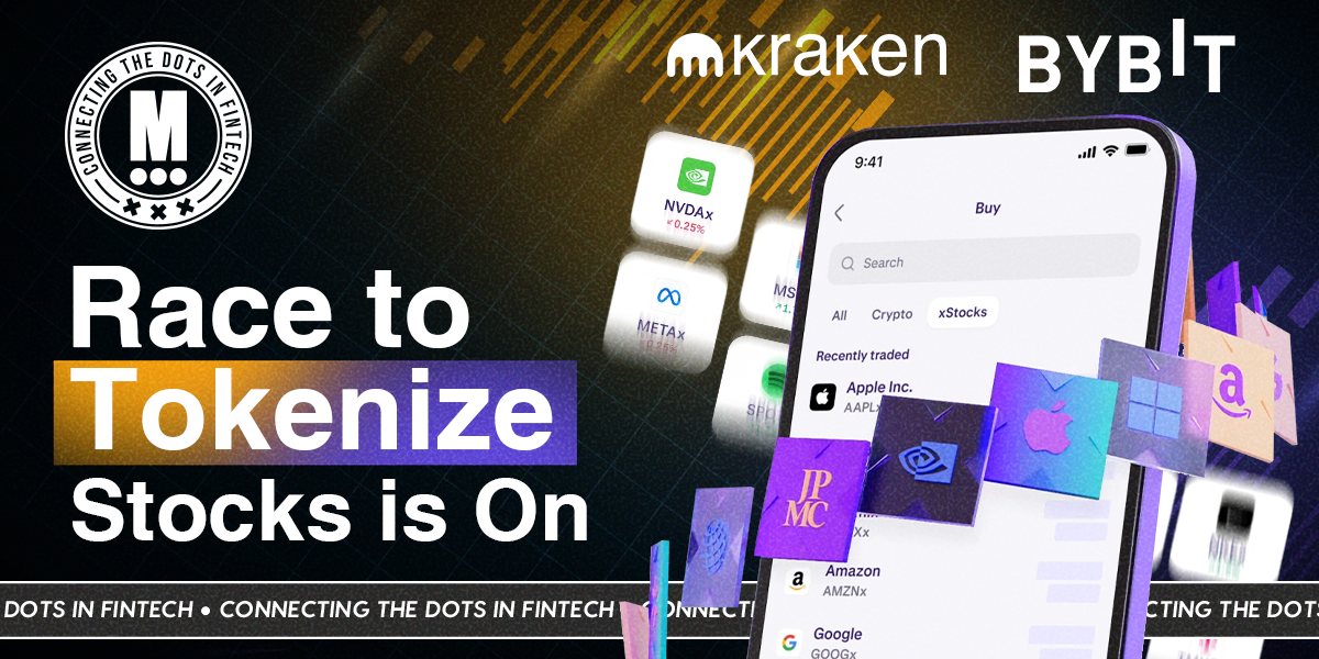 Kraken, Bybit, and Robinhood Race to Tokenize Wall Street Stocks