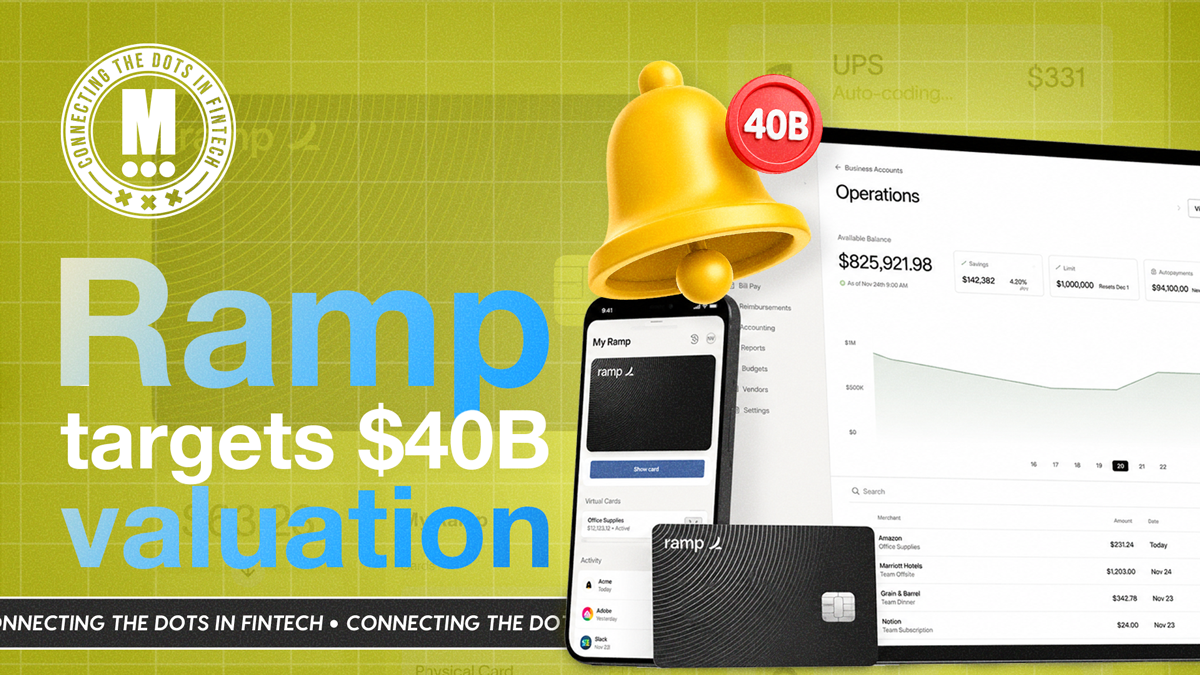 Ramp in Talks to Hit $40B+ Valuation