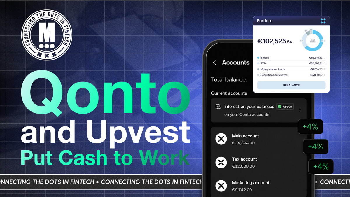 Qonto Partners with Upvest