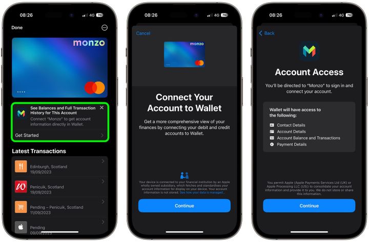 Apple Wallet app will now be able to show UK users’ current account balance from their bank