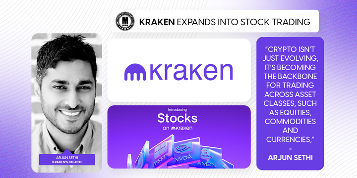 Kraken Expands Into Stock Trading