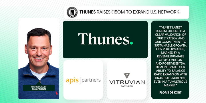 Thunes Raises $150M to Expand U.S. Network