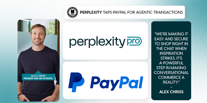 Perplexity Taps PayPal for Agentic Transactions