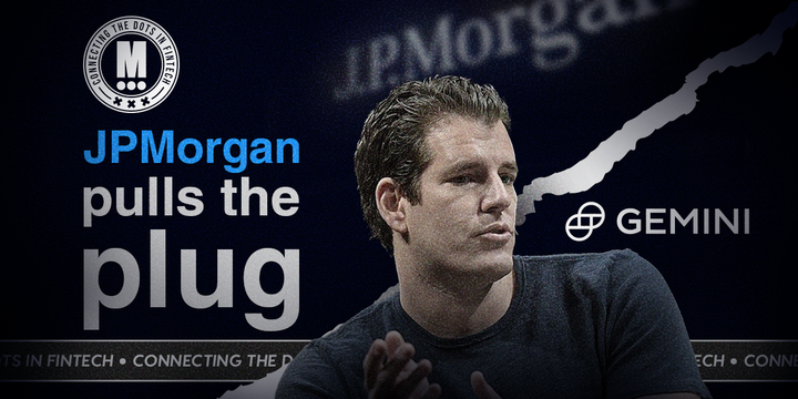 FinTech Drama: JPMorgan Freezes Out Gemini After Public Clash