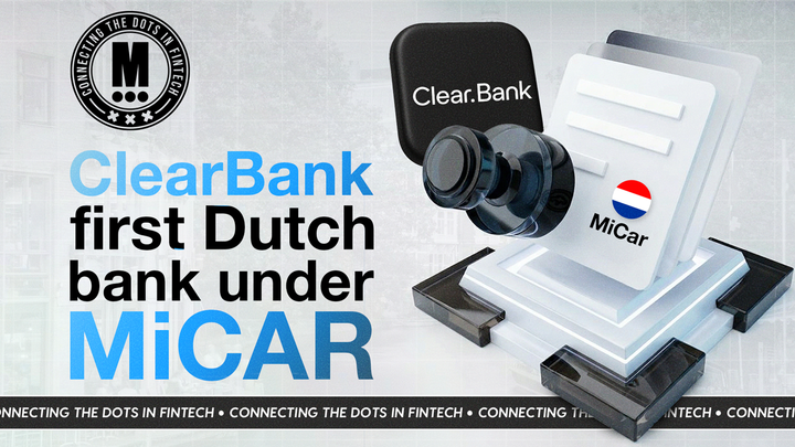 ClearBank Europe Gains CASP Status in the Netherlands