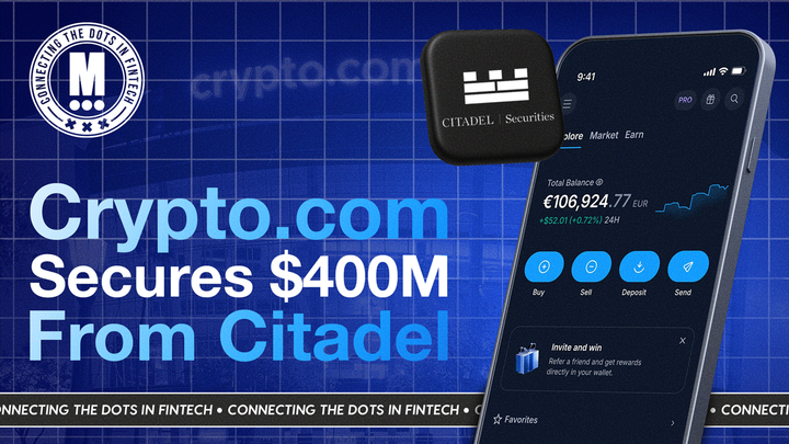 Crypto.com Hits $20B Valuation with Citadel's Backing