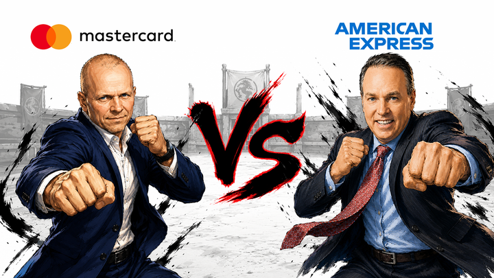 Mastercard CEO Michael Miebach vs. American Express CEO Stephen J. Squeri