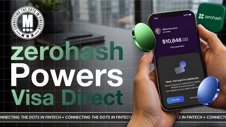 zerohash Powers Visa Direct: Stablecoins Go Live