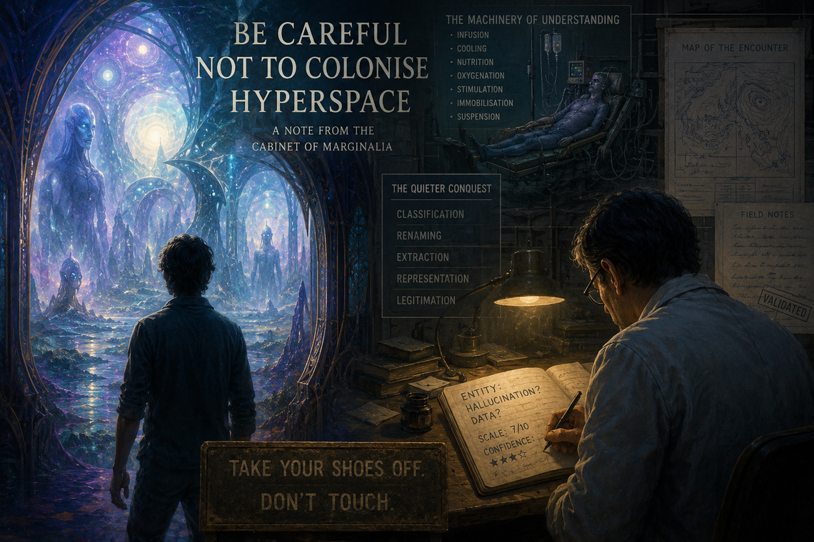 Be Careful Not to Colonise Hyperspace