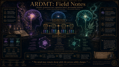 Long-Term Ayahuasca: Personality Shifts, Cognition Intact (Bouso)