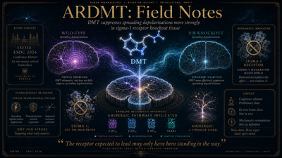 DMT for Stroke: Exeter Knockout Data Challenges Sigma-1 Story