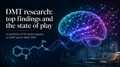 DMT research: Top recent findings from 34 papers.