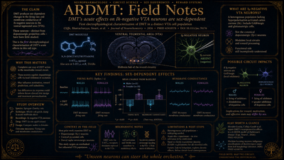 DMT on VTA Ih-negative neurons: sex-dependent firing changes in reward circuitry