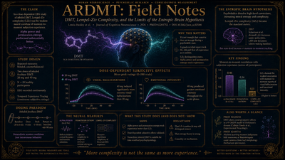 Lempel–Ziv complexity is the weakest correlate: Exeter's dose-dependent DMT EEG study