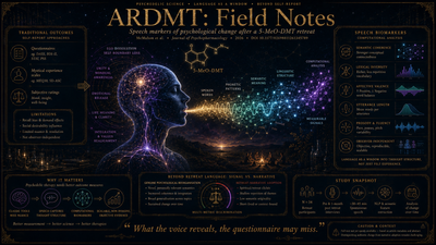 Speech biomarkers after 5-MeO-DMT: can how you talk reveal what changed?