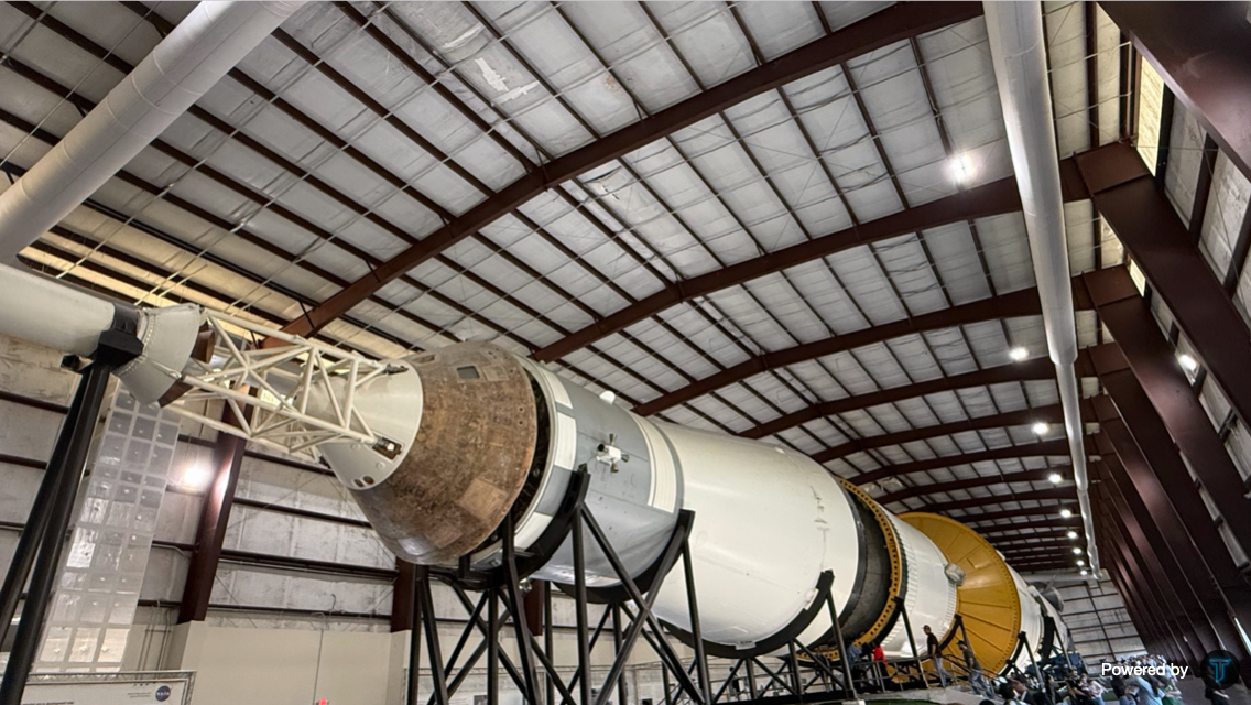 The Saturn V Was Not Giant: The Absolute Minimum Scale for the Moon