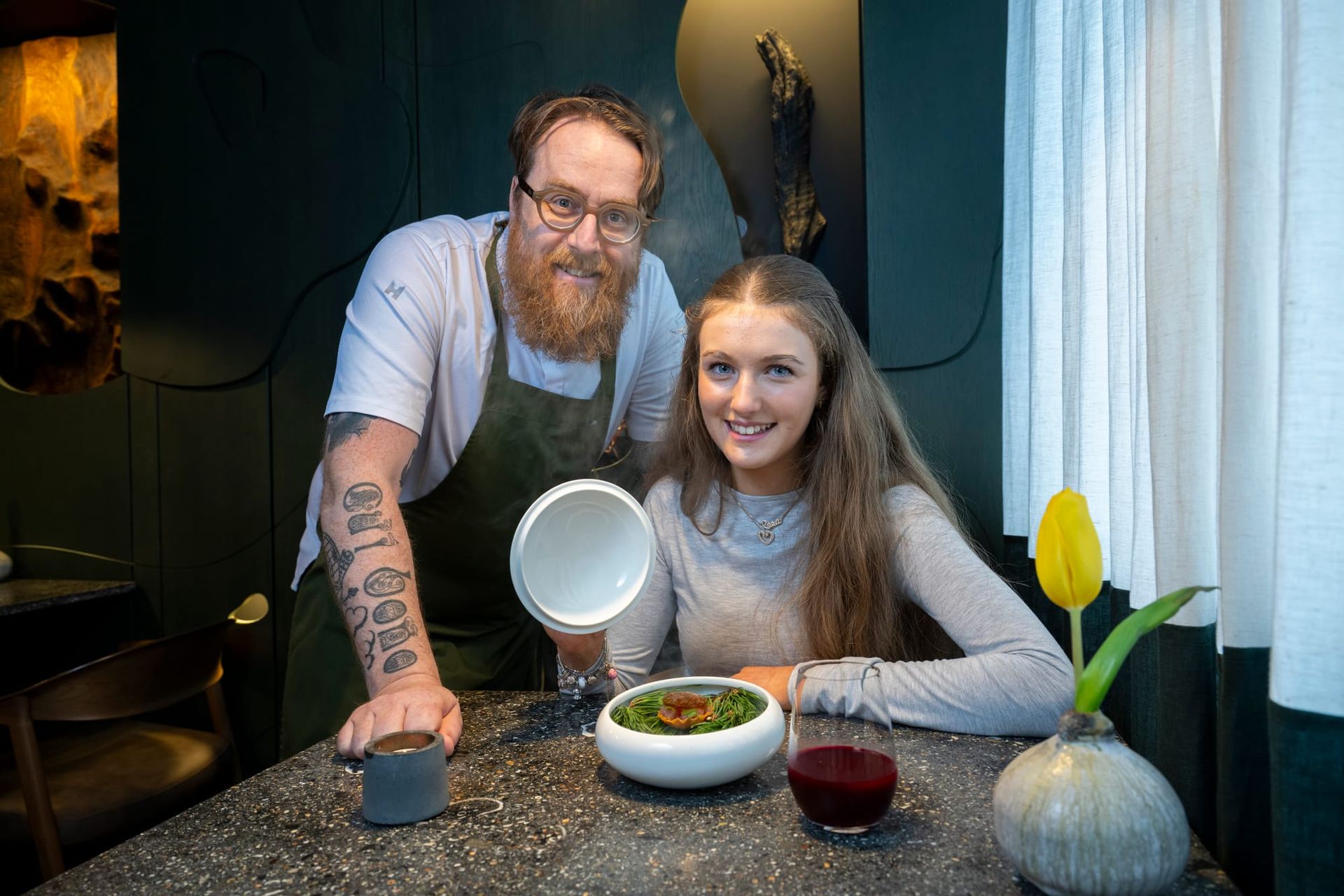 Rosa Collins Butler launching Young Diners at Aniar