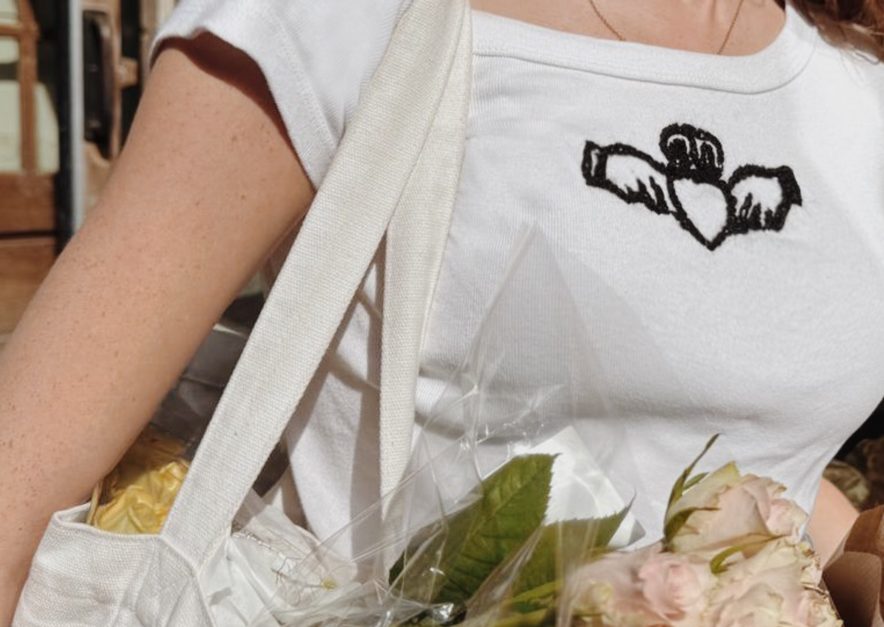 Sasha Donnellan Has Launched a Very Cute Claddagh Tee