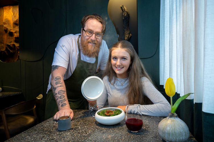 Rosa Collins Butler launching Young Diners at Aniar