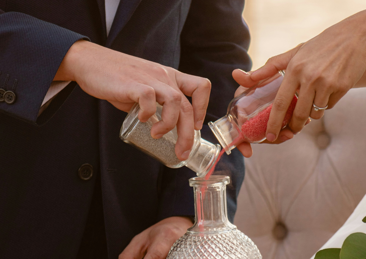 The Beauty of the Sand Ceremony as Your Wedding Ritual