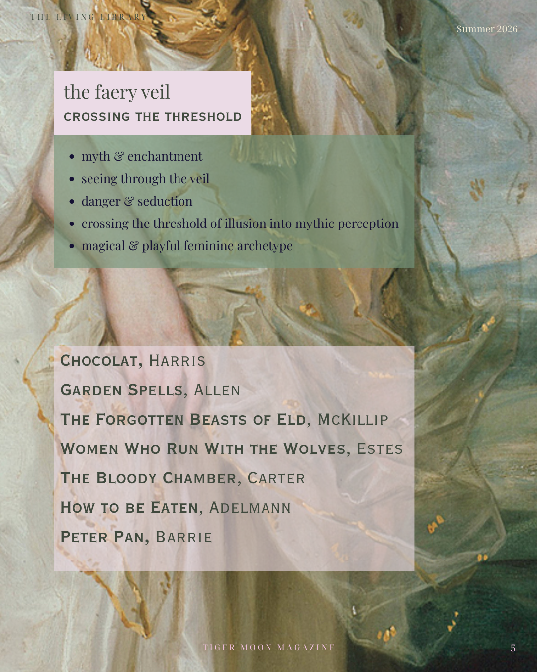 Crossing the Threshold: The Faery Veil