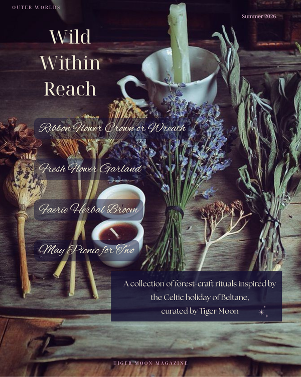 Wild Within Reach: Beltane Forest Crafts