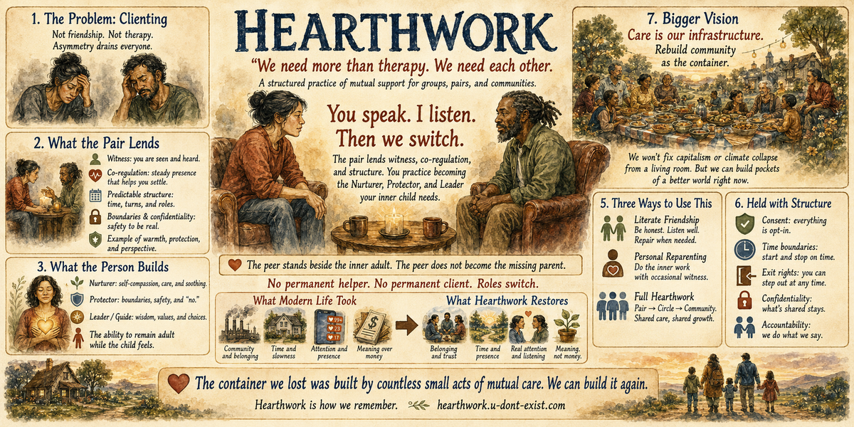Hearthwork peer-counseling manual for Groups