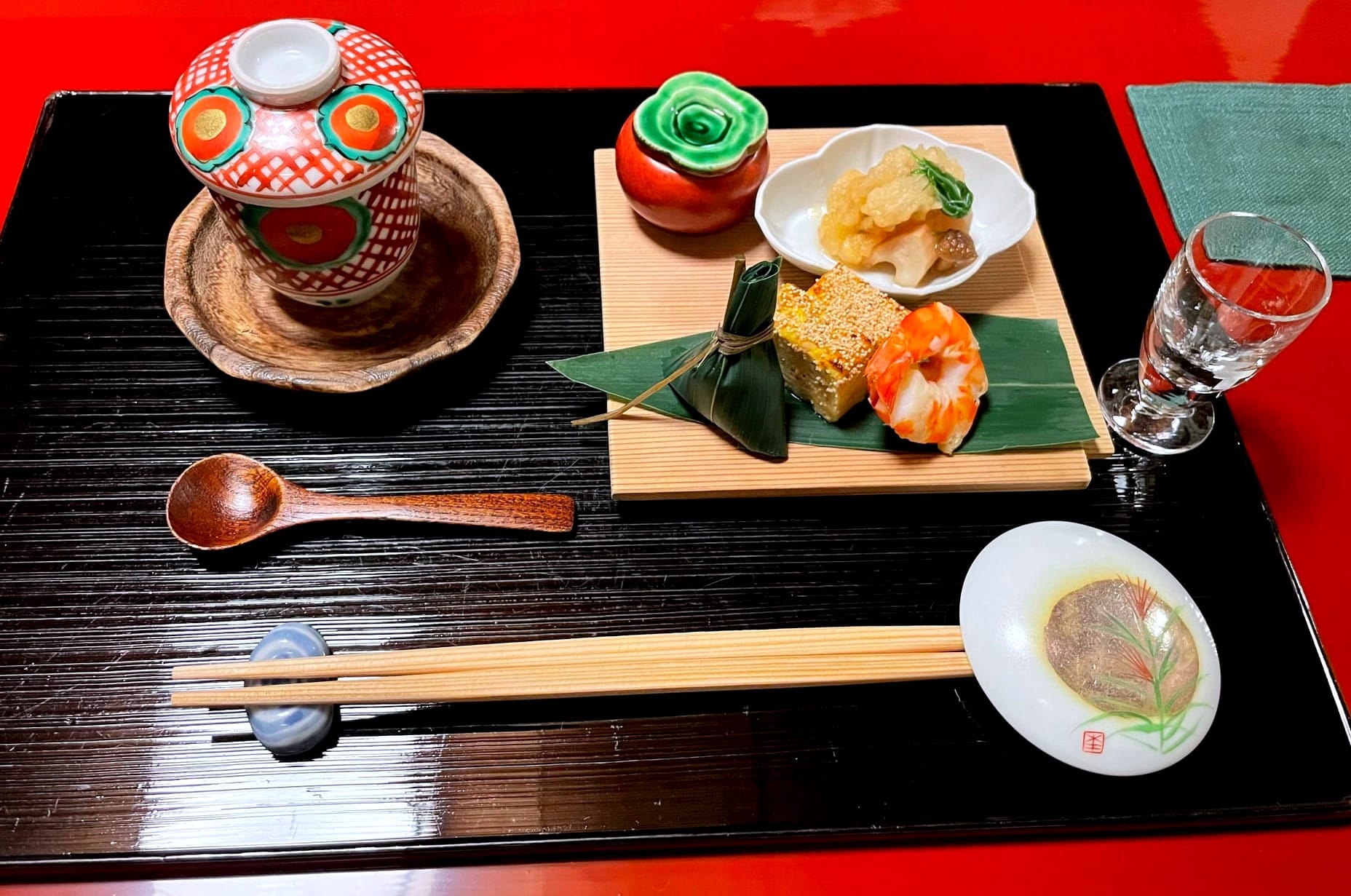 Starters at Dinner Tawaraya