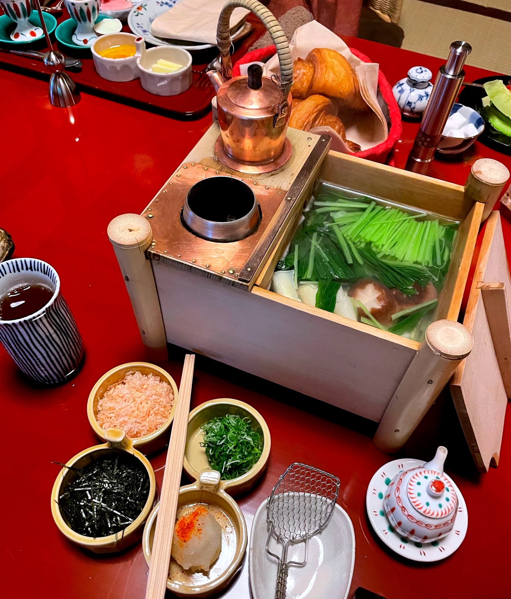 Tofu Pot at The Tawaraya