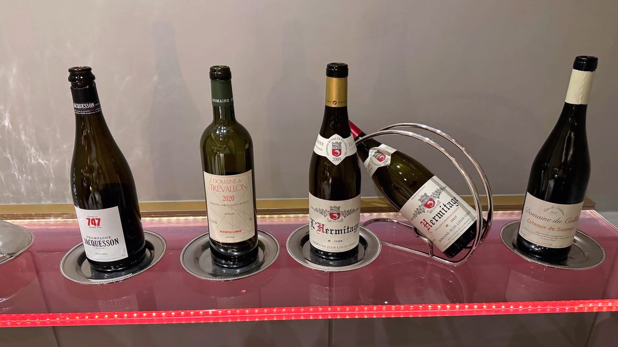 Wine at Pierre Gagnaire Paris