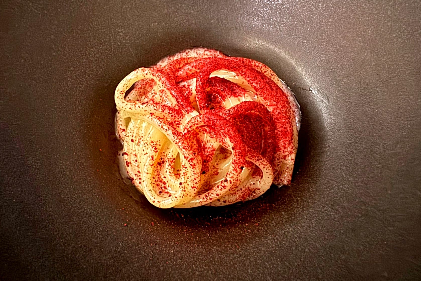 Eucalyptus spaghetti at Mirazur Menton