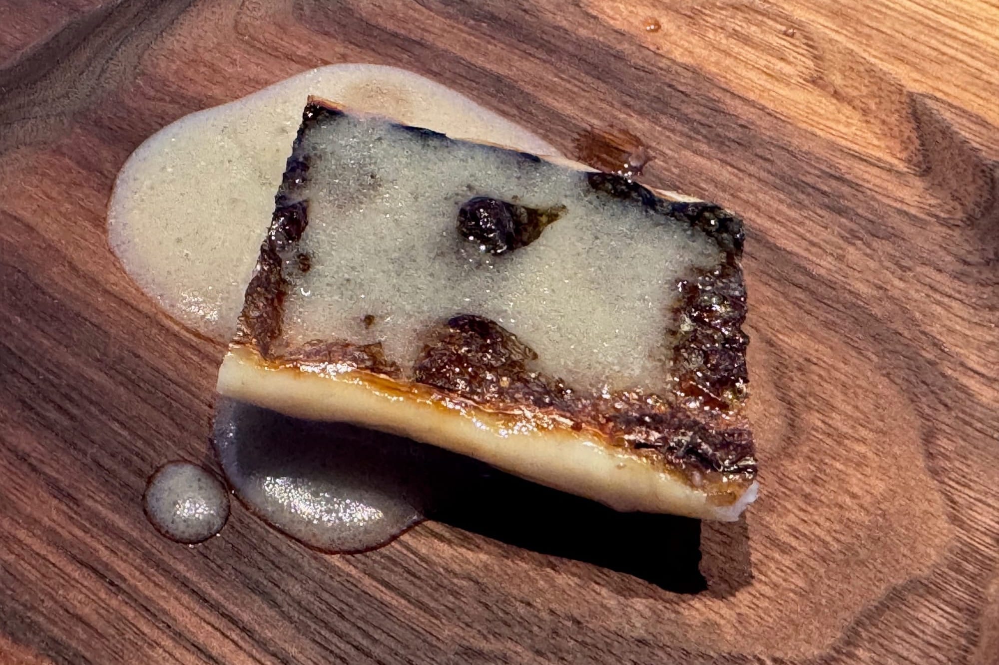 sea bass with Manzanilla vinaigrette Aponiente
