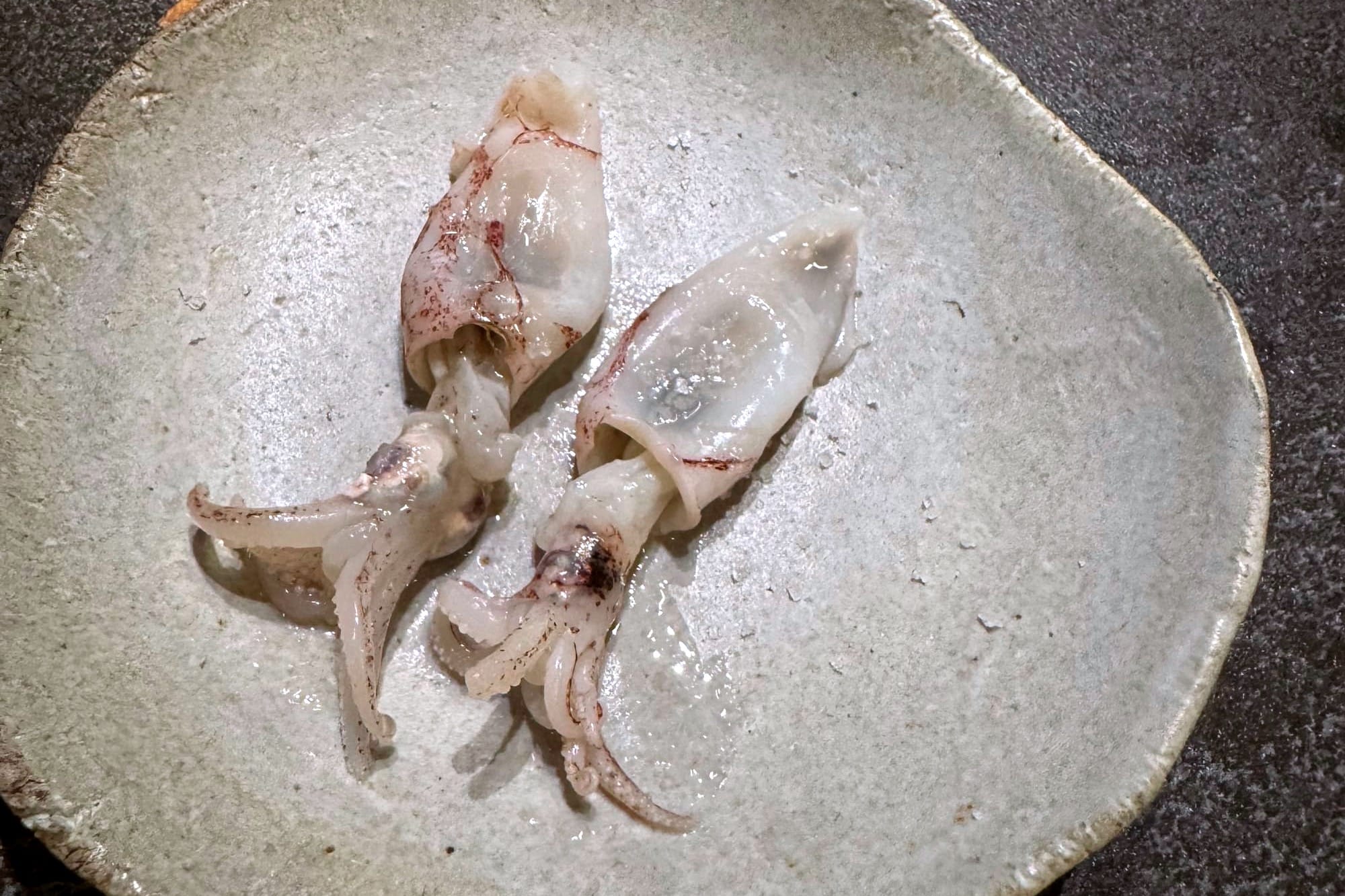 baby squid at Aponiente